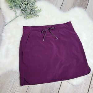 Athleta Purple Midtown Skirt with Shorts